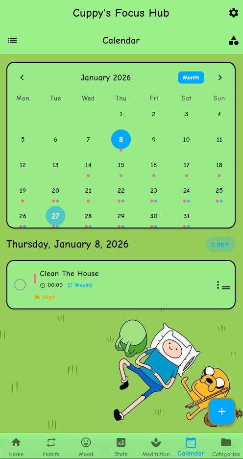Life Management App - Task Organization